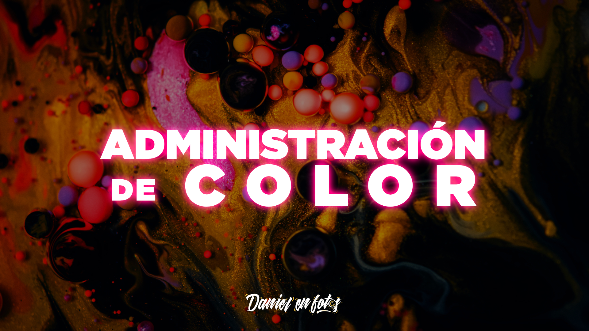 Administración de color